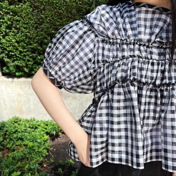 Sold!Comme des Garcons Silk top - Picture 4 of 11